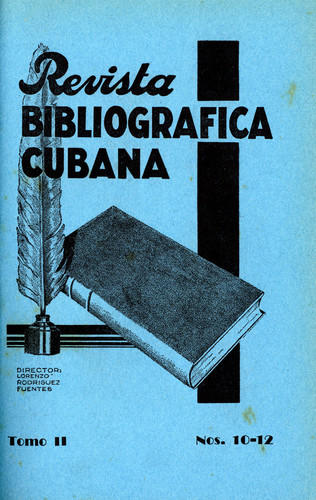 Revista bibliográfica cubana. Año 1938, Núm. 10