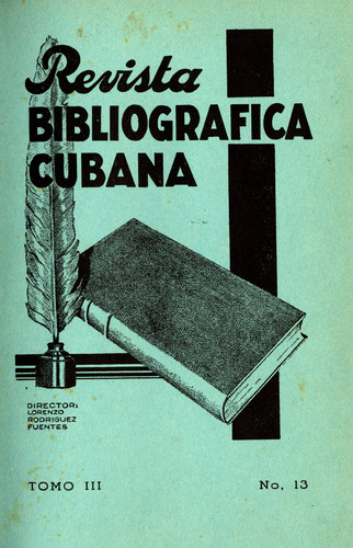 Revista bibliográfica cubana. Año 1939, Núm. 13